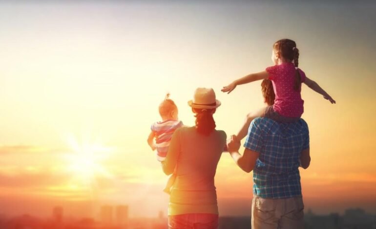 Family Entertained During Summer Vacation 